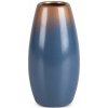 EUROFIRANY KERAMICKÁ VÁZA NESSA (03) (FI) 11X22 MODRÁ