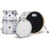 DWe 4-Piece White Marine Pearl Finish Ply Shell Kit