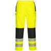 PORTWEST Kalhoty PW386 Hi-Vis do pasu, do deště, dámské POR-PW386YBRXL XL Žlutá/černá