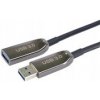 PremiumCord ku3opt10 USB 3.0 prodlužovací optický AOC, A/Male - A/female, 10m