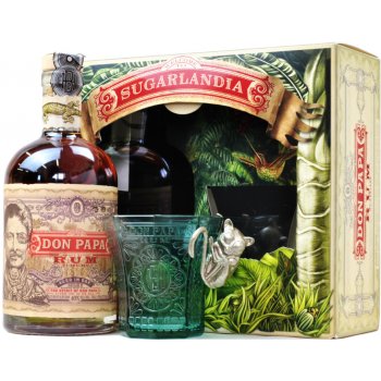 Don Papa Sugarlandia 40% 0,7 l (dárčekové balenie 1 pohár)