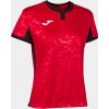 Joma Dámsky dres TOLETUM II T-SHIRT RED-BLACK S/S Veľkosť: XXL