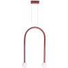 MaxLight Enigma závesné svietidlo 2x2 W červená P0523