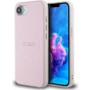 Guess PU Grained Classic Logo MagSafe Zadní Kryt pro iPhone 16e Pink