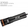 LED Baterka pre potápačov Acebeam D20 + Li-ion s micro USB IMR 21700 5100mAh 20A