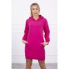 Šaty s kapucňou MI67292 fuchsia