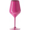 Santex Pohárik na víno fuchsiová 47 cl 1 ks