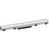Sprchový žľab Hansgrohe RainDrain Match 55,5 cm nerez matná bílá mat 56036700