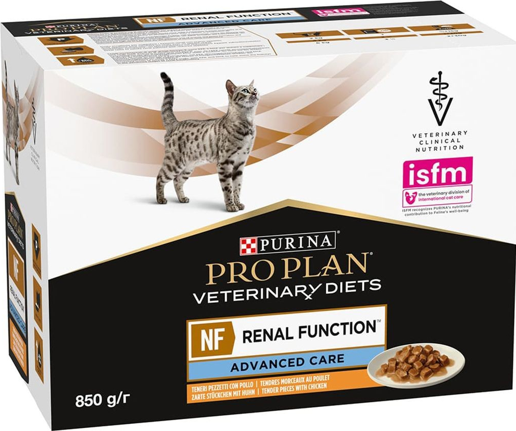 Purina PPVD Feline NF Renal Funct.Chicken 10 x 85 g