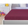 Textilomanie Froté plachta do detskej postieľky PREMIUM 60x120 cm vínové