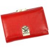 Gregorio GS-117 červená dámska kožená peňaženka 12 x 8,5 x 3 cm