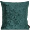 EUROFIRANY DEKORAČNÁ OBLIEČKA NA VANKÚŠ RIA2 45X45 CM TMAVOZELENÁ