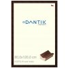 DANTIK rám na obraz 80x120 | KOSTELNÍ malá hnědá (Plexi Čiré)