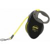 Flexi Giant Neon páska, čierna/neónová žltá L: dĺžka 10 m, do 50 kg