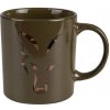 Fox Hrnek Green And Camo Head Ceramic Mug