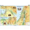 Starý zákon Nástenná mapa (160x120 cm), fóliovaná, lištovaná