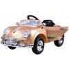 Elegantné autíčko na batérie AUTÍČKO RETRO 2x motor 12V lakované