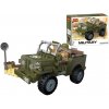 COGO stavebnica Military WW2 Jeep Willys kompatibilná 272 dielov