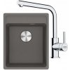 FRANKE SETG253ŠK fragranit drez 410x510mm MRG 610-37 RTL Š.kameň+batéria FS 3230.031 Chróm FRA 114.0700.700