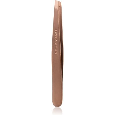 Tweezerman Studio Collection pinzeta so zošikmeným koncom Rose Gold 1 ks