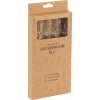 Set sklenených slamiek Glass Drinking Straw Willy