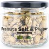 BrainMax Pure® Peanuts Salt & Pepper, Arašidy, Soľ & Korenie, BIO, 125 g *CZ-BIO-001 certifikát