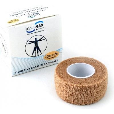 KineMAX Cohesive elast. samofix. telové 2,5cm x 4,5m