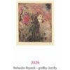 Bohuslav Reynek grafiky, kresby 2026 - nástenný kalendár - Bohuslav Reynek