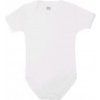 Luxusné bavlnené body krátky rukáv New Baby - biele Biela 62 (3-6m)