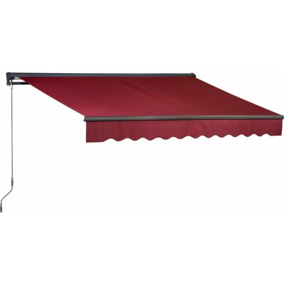 OBI Kazetová markíza Bedford Berry Red 400 x 250 cm