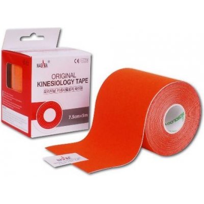 Nasara Original kinesiology tape oranžový 7,5cm x 5m