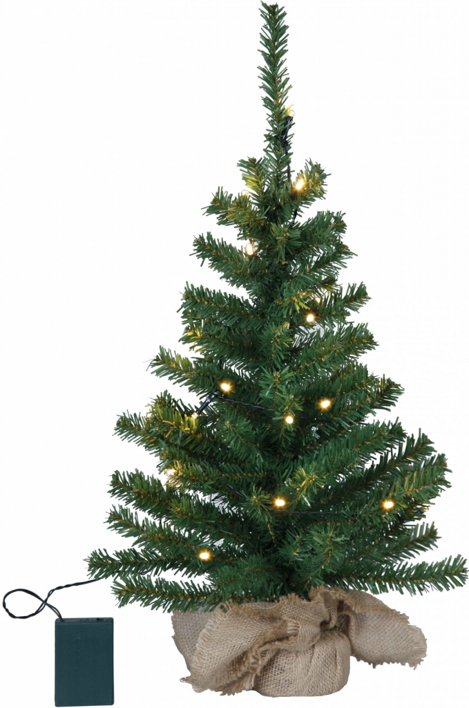 STAR TRADING Dekoratívny vianočný LED stromček Toppy 60 cm