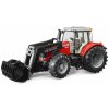 Bruder 3047 Traktor Massey Ferguson 7600 s čelným nakladačom