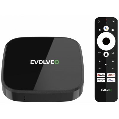 EVOLVEO MultiMedia Box A4, 4k Ultra HD, BT,Wifi, 32 GB, Android 11