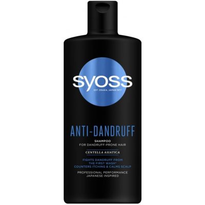 Syoss Shampoo Anti-Dandruff Šampón pre vlasy s lupinami 440 ml