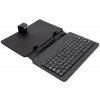 AIREN AiTab Leather Case 1 with USB Keyboard 7'' BLACK (CZ/ SK/DE/UK/US.. layout) Leather Case 1 7B