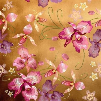 GEKKOFIX 14055 ružová orchidea zlatá Samolepiace tapety Samolepiace fólie 45 cm x 5 m