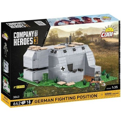 Cobi COH German Fighting Position, 1:35, 650 k, 1 f CBCOBI-3043