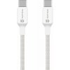 Tactical Stitch Thread Cable USB-C/USB-C 0.3m White