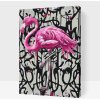 Vymalujsisam.sk Maľovanie podľa čísiel - Ružový plameniak Veľkosť: 40x60cm, Rám: Na plastovej doske