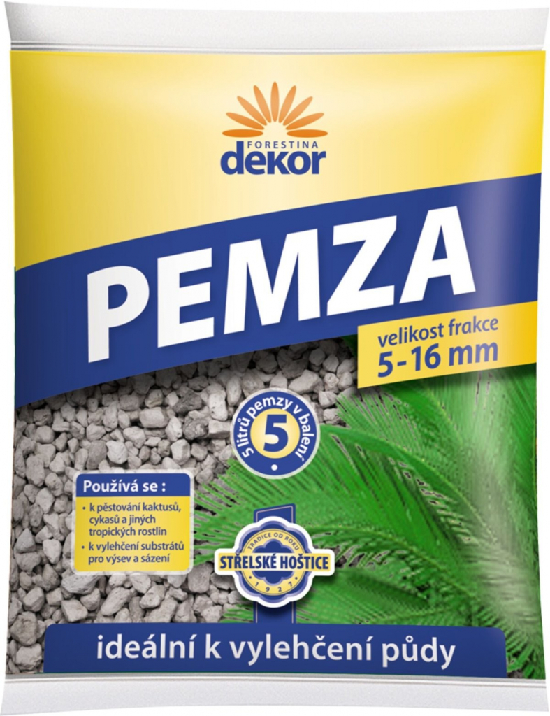 FORESTINA Dekor Pemza 5l (5-16mm) - k vylehčení půdy