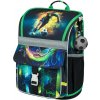 Školský batoh pre 1. stupeň Baagl Zippy Farba: čierna/zelená