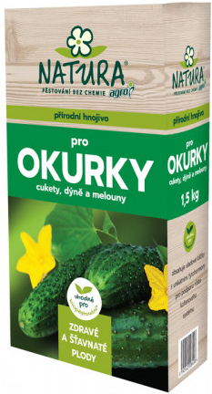 Nohelgarden Hnojivo NATURA na okurky,cukety,dýně a melouny 1,5 kg