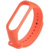 POUZE TPU náramek pro Xiaomi Mi Band 3 nebo Mi Band 4 nebo Mi Band 5 nebo Mi Band 6 Barva: Oranžová