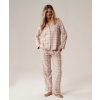 Dámske pyžamo Atlantic biela | šedá | ružová XXL Atlantic 5907086014271