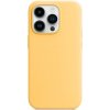engaroGuard iPhone 14 Pro Silicone Case s MagSafe - Sunglow design (žltý)