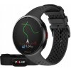 Športové hodinky Polar Pacer Pro Carbon Gray SET HR H10