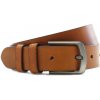 Arwel Svetlo hnedý kožený hladký pánsky opasok 913-5006-0-05/05-9006-40 Veľkosť: 85 cm