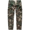 Surplus PREMIUM SLIMMY pánske Cargo nohavice woodland camo Farba: zelený a hnedý maskáč, Veľkosť: XXL