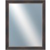 DANTIK - Zrkadlo v rámu, rozmer s rámom 80x100 cm z lišty TOMAS čierna veľká (3031)
